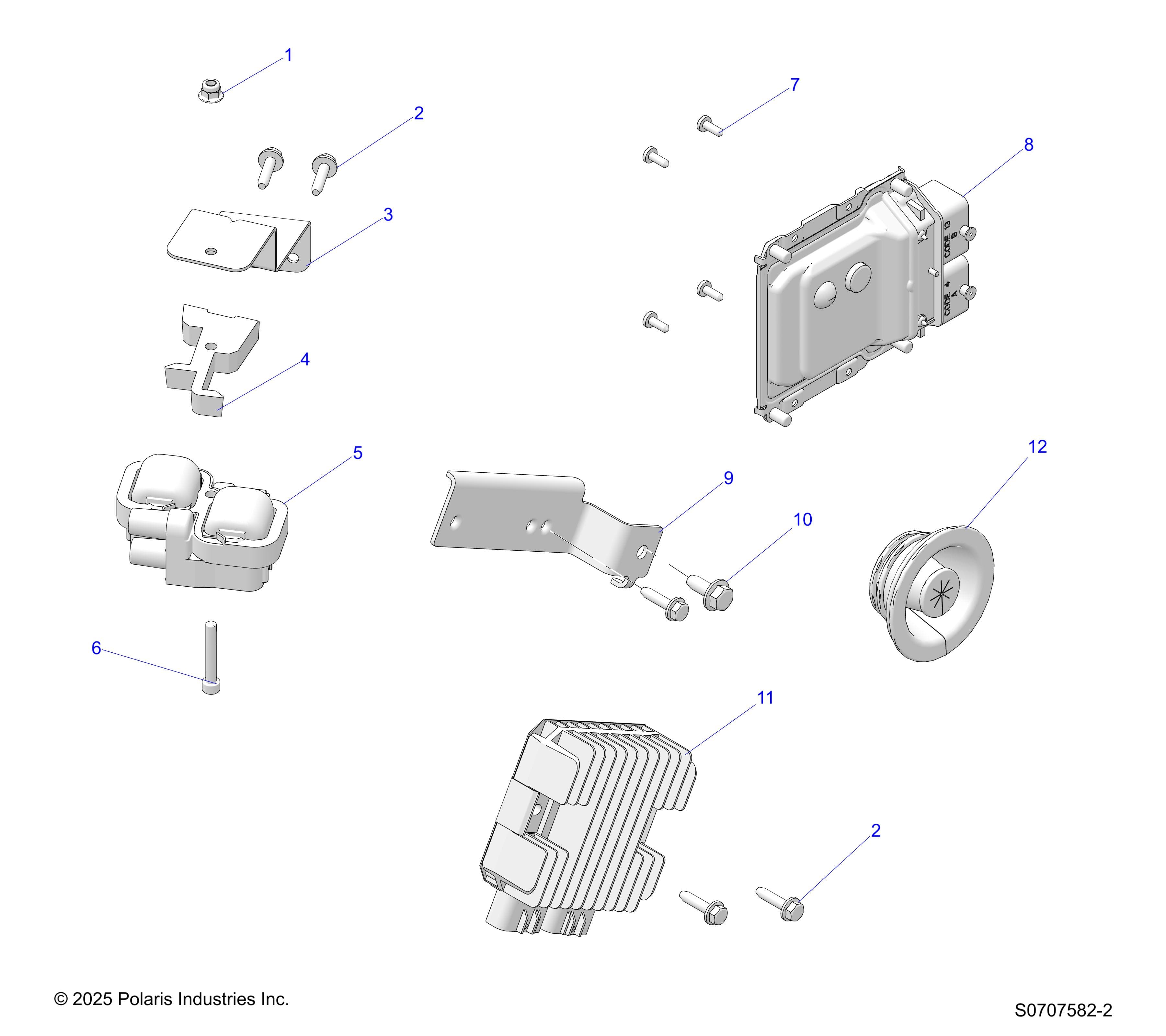 2026 RANGER 1000 EPS — ELECTRICAL, HARNESS COMPONENTS diagram