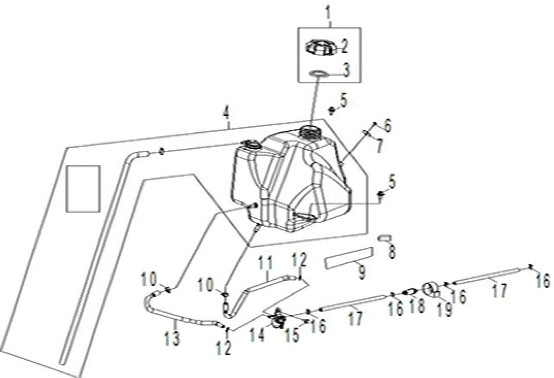 2026 PHOENIX 200 R01 - A26YPA20A4 — BODY, FUEL TANK ASM. - A26YPA20A4 (A00150) diagram