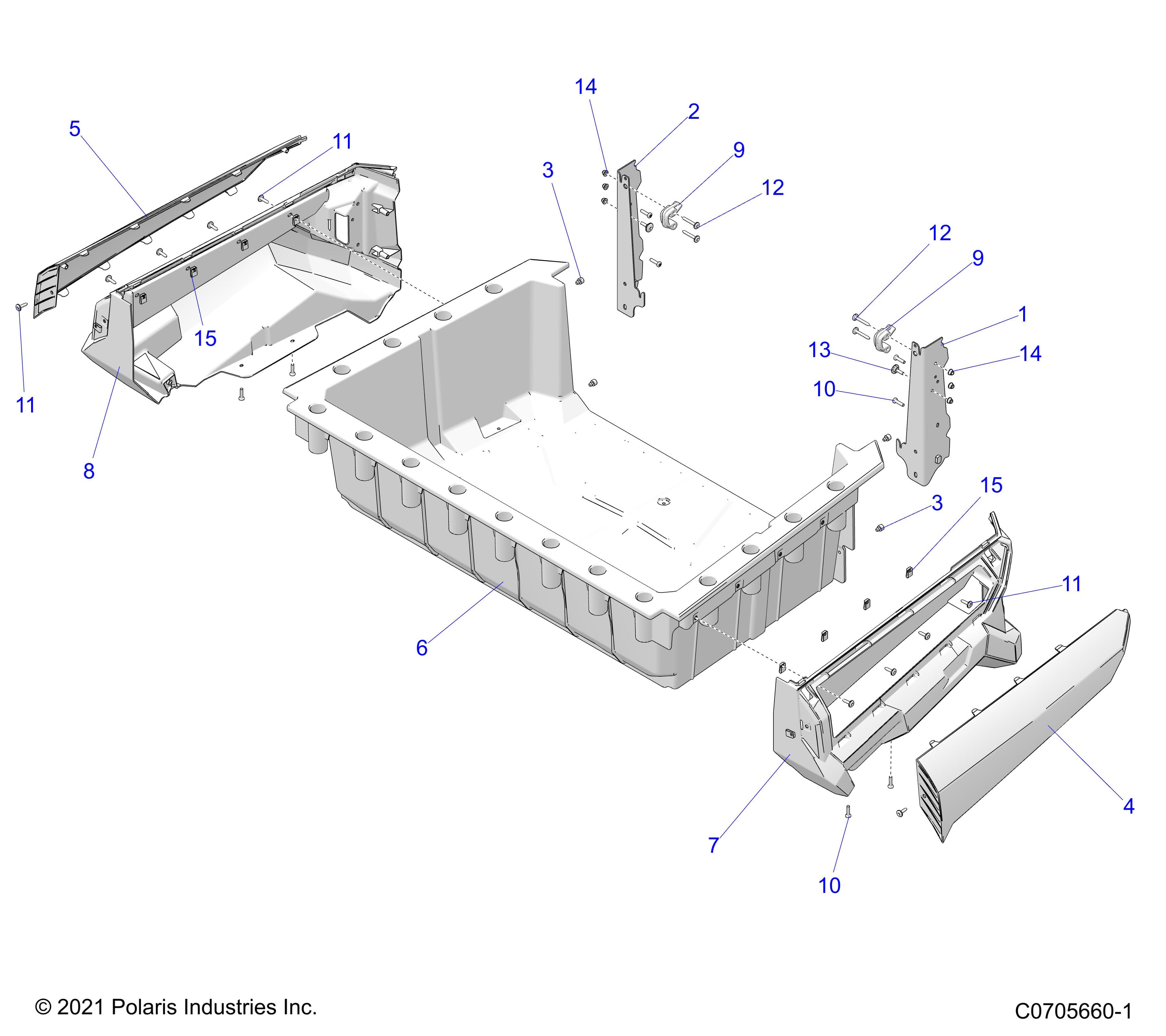 2026 GENERAL 1000 SPORT — BODY, BOX diagram
