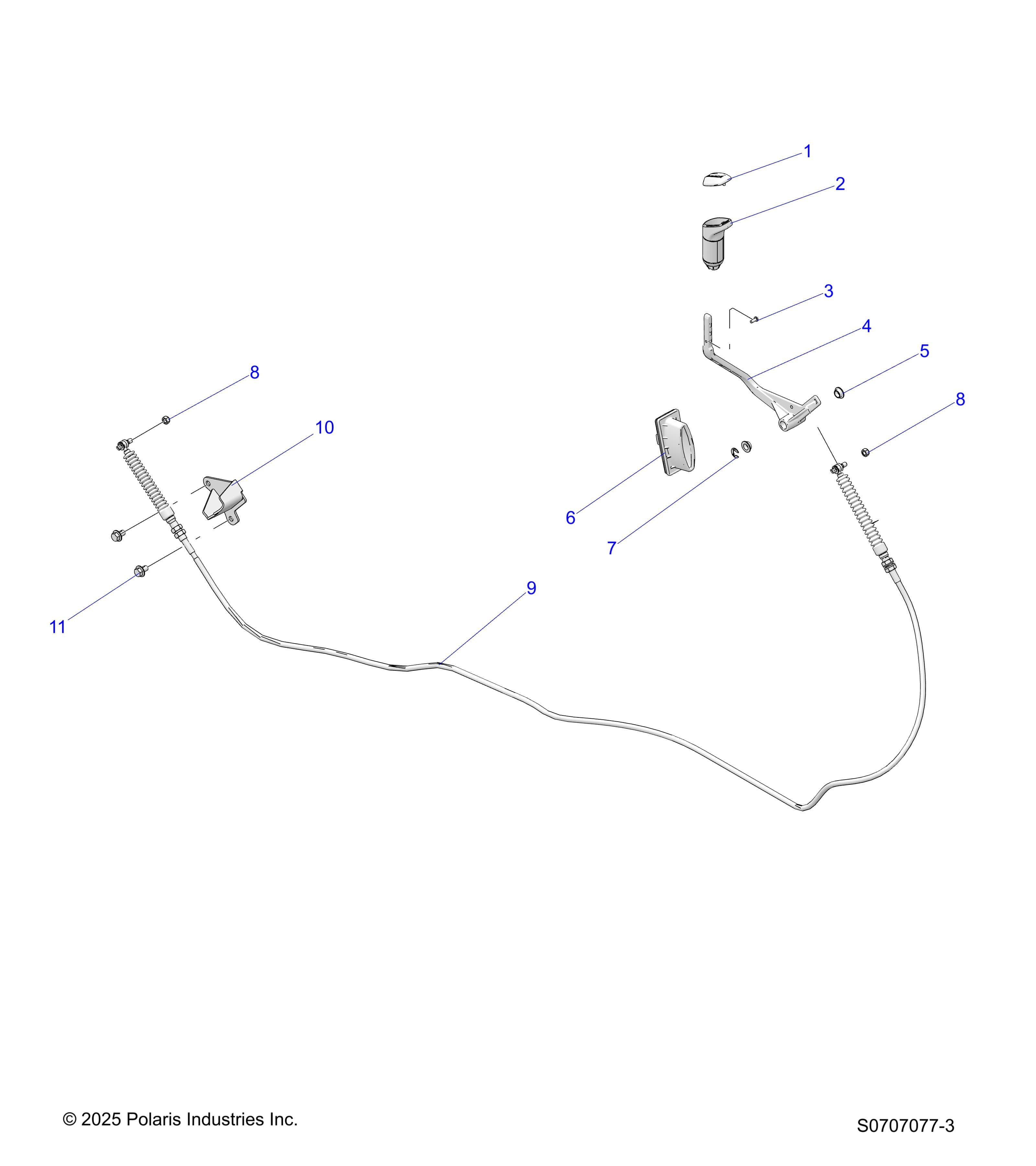 2026 RANGER 1000 CABBED — DRIVE TRAIN, GEAR SELECTOR diagram