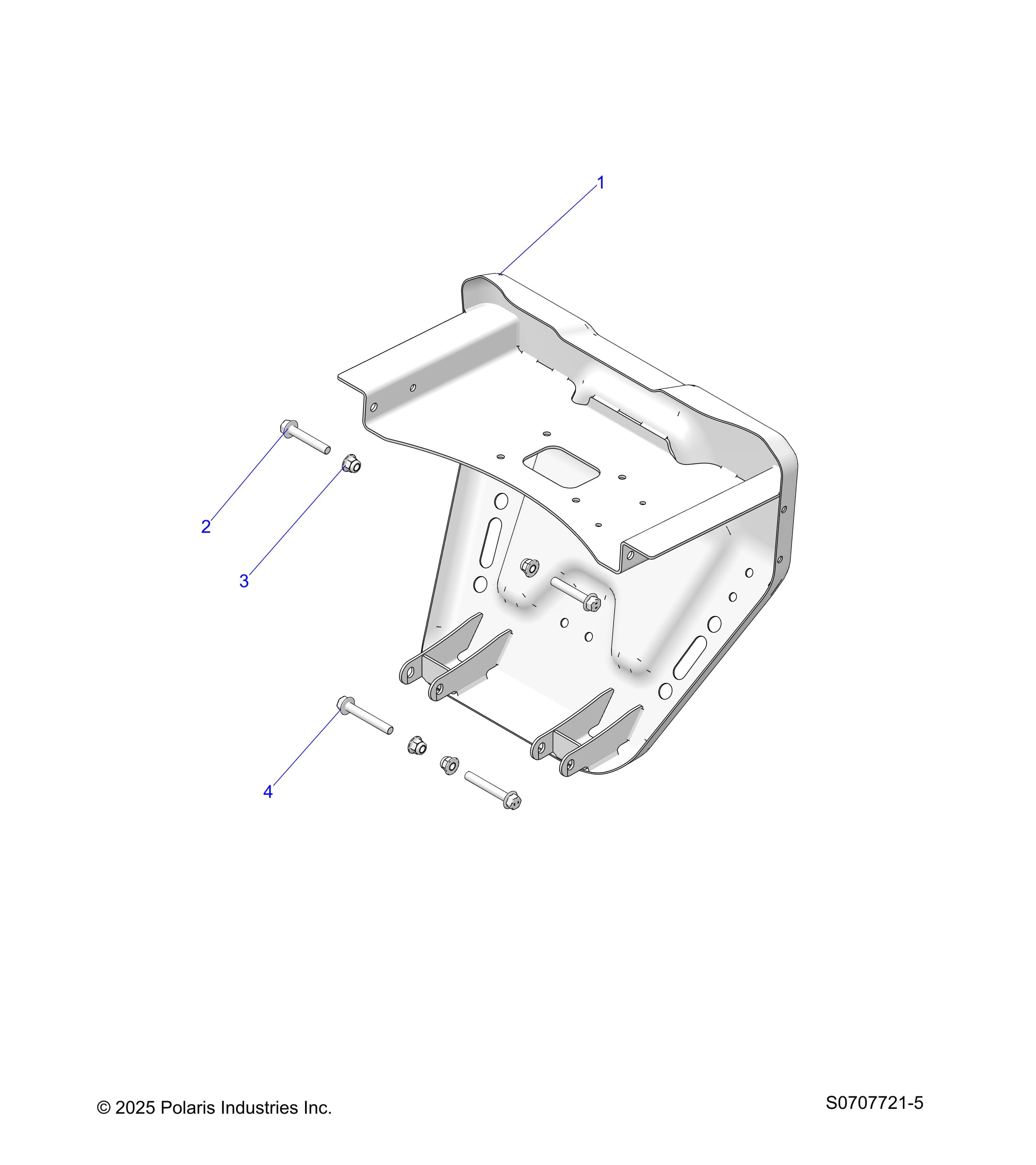 2026 RANGER 500 — BODY, FRONT BUMPER diagram