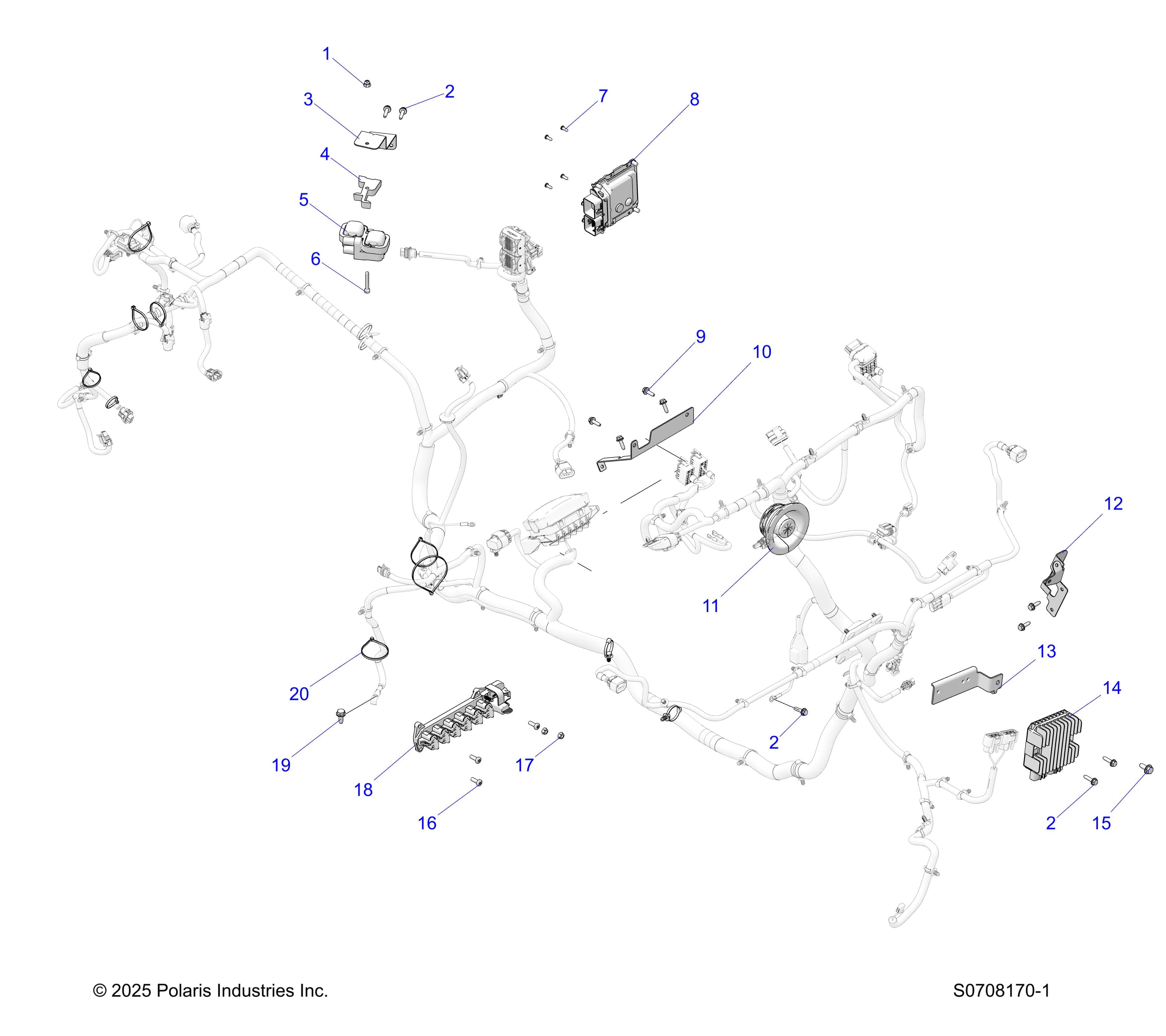 2026 RANGER 1000 XP PREMIUM — ELECTRICAL, HARNESS, COMPONENTS - R26RRE99A9/AF/AH/AB/AS/B9/BF/BH/BB/BS (C733259) diagram