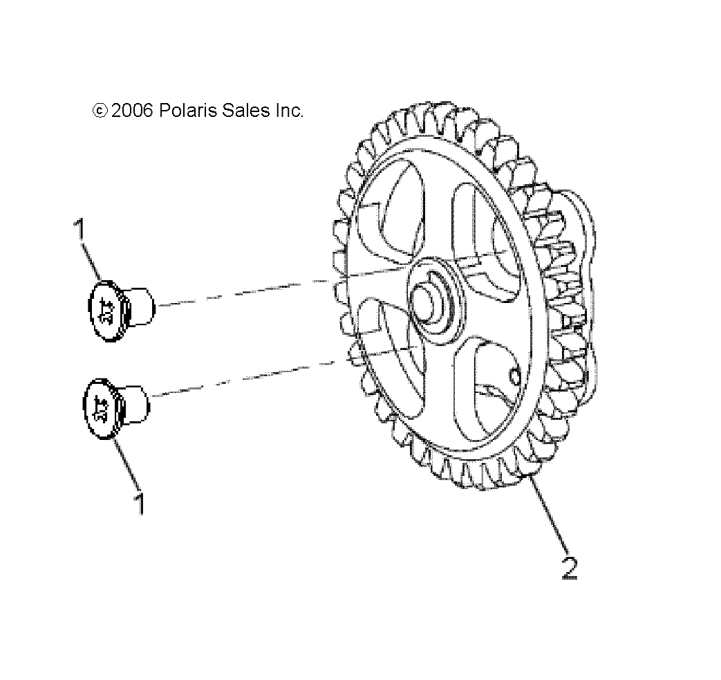 2026 OUTLAW 110 R02 - A26YKA11B1/B7 — ENGINE, OIL PUMP - A26YKA11B1/B7 (49ATVOILPUMP07OTLW90) diagram