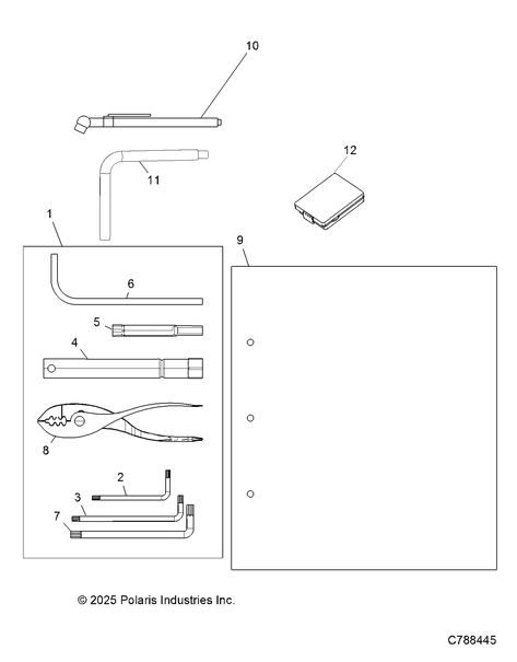 2026 RANGER 1000 XP CREW TEXAS EDITION — REFERENCE, OWNERS MANUAL & TOOL KIT - R26RSF99AL (C788445) diagram