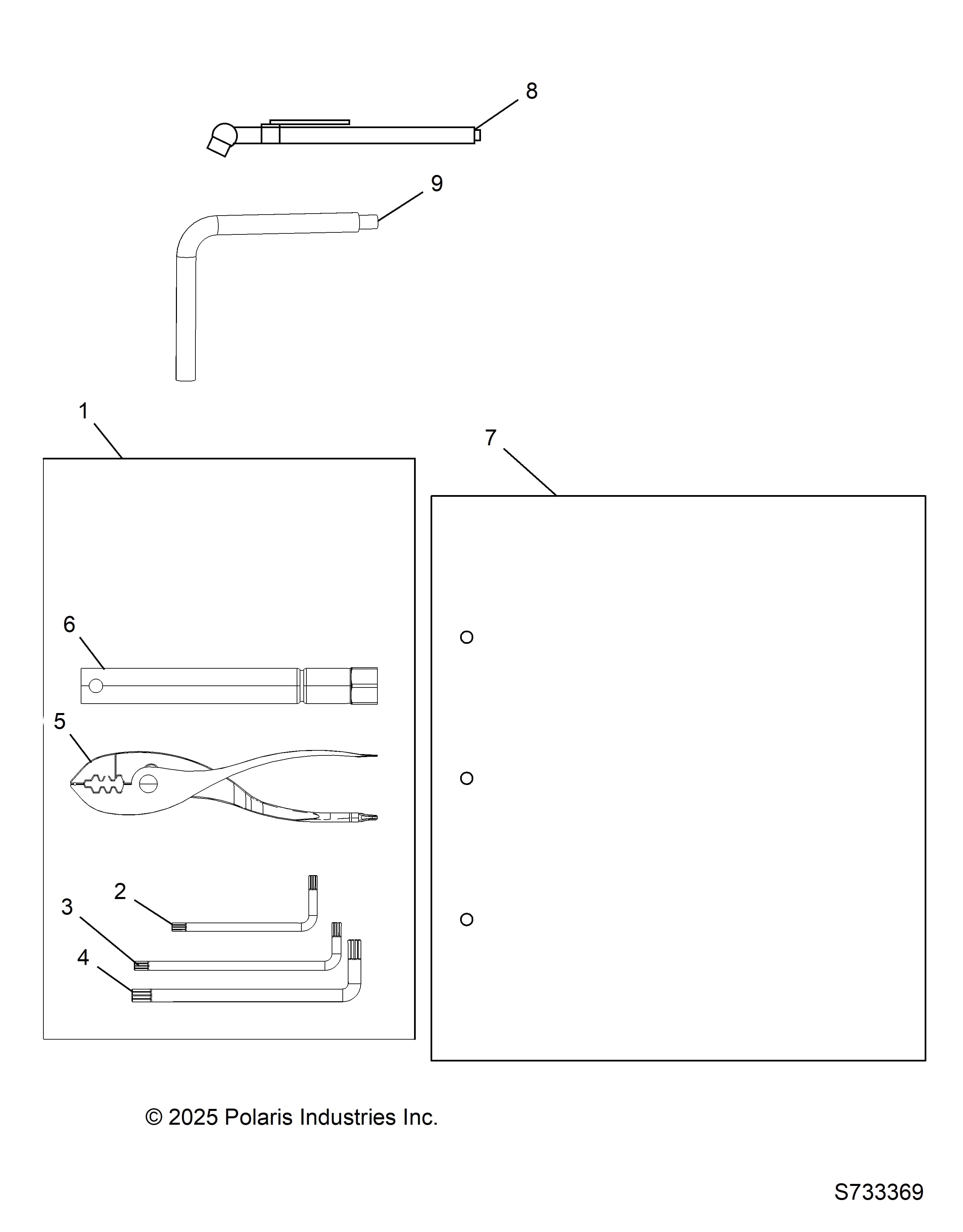 2026 RANGER 500 — REFERENCE, OWNERS MANUAL & TOOL KIT diagram