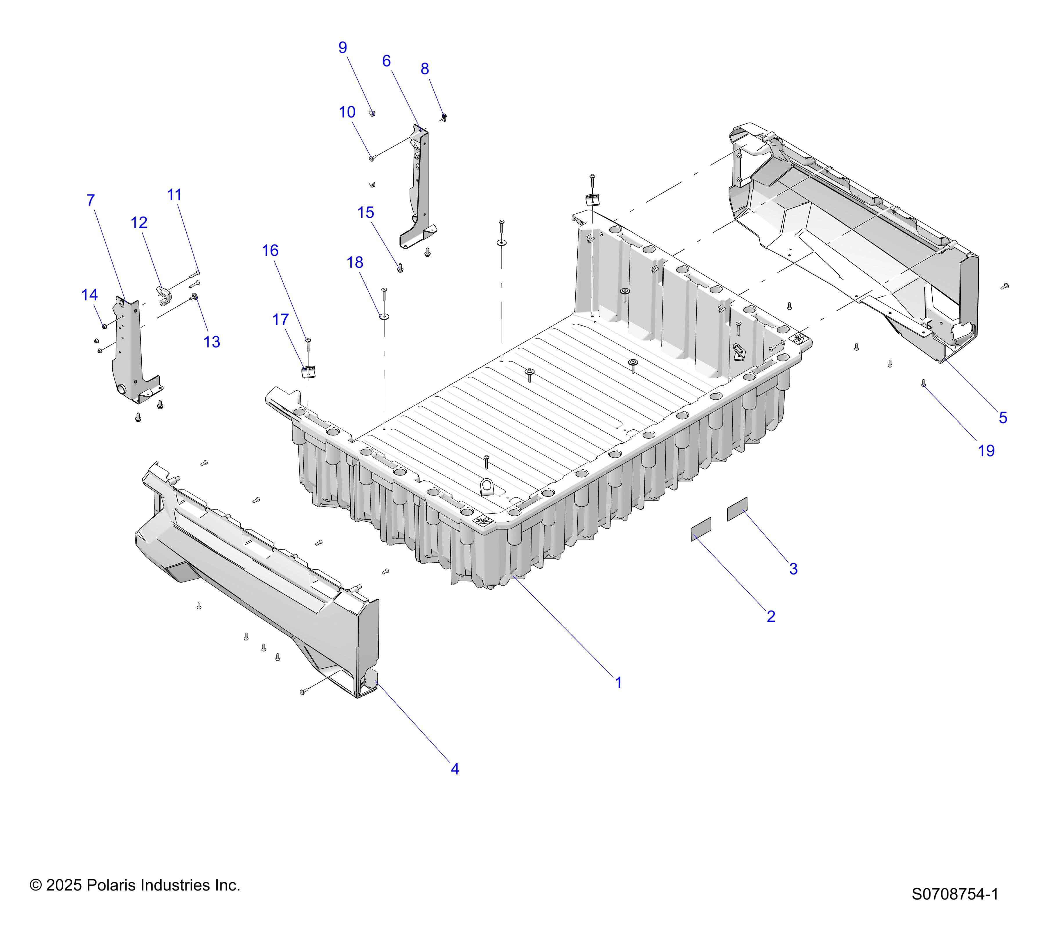 2026 RANGER 1000 CABBED — BODY, BOX diagram