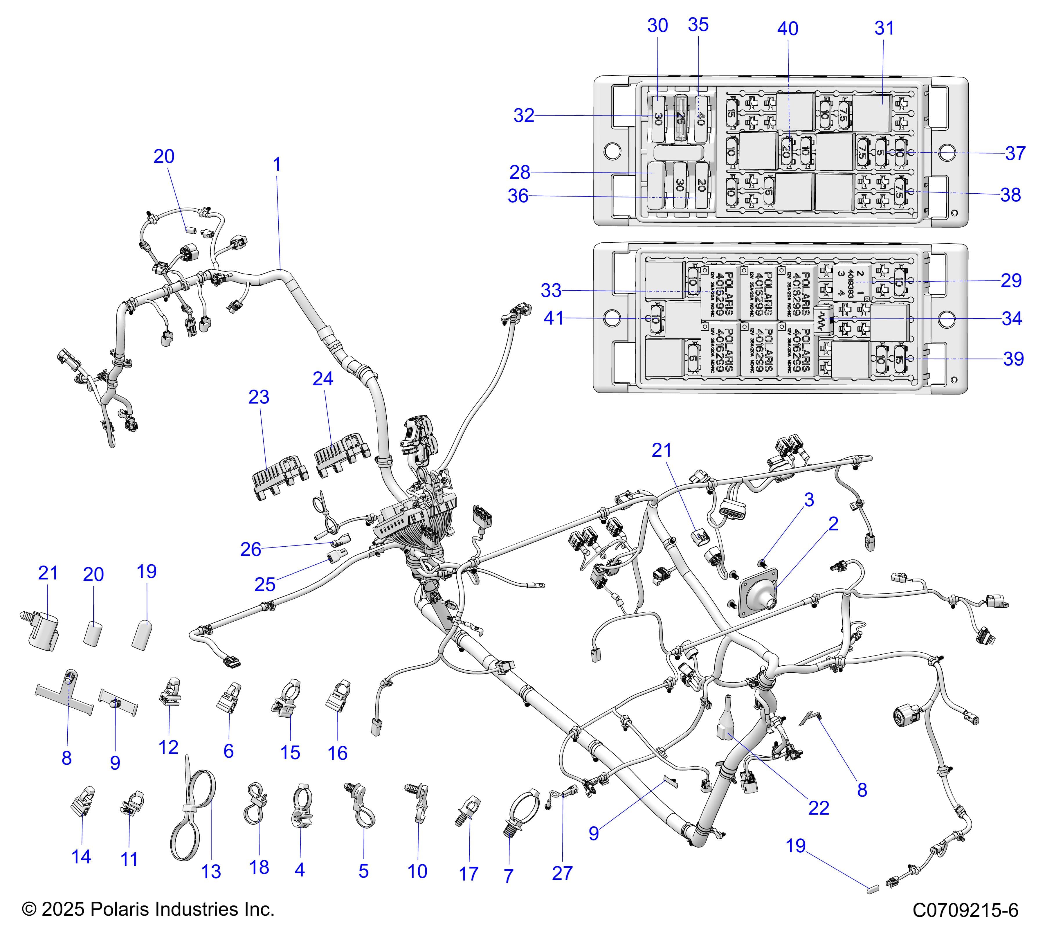 2026 POLARIS XPEDITION ADV NORTHSTAR β ELECTRICAL, HARNESS-CHASSIS diagram