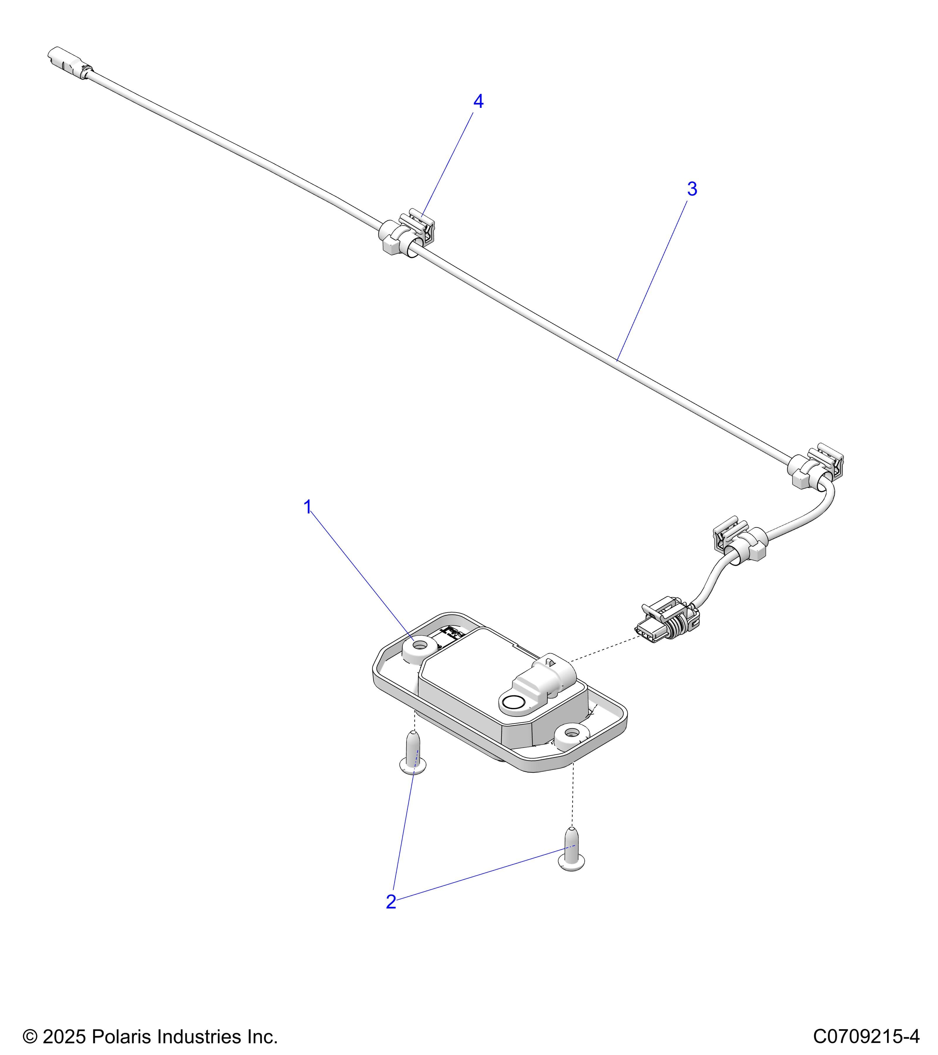 2026 POLARIS XPEDITION ADV NORTHSTAR β ELECTRICAL, DOME LIGHT AND HARNESS diagram