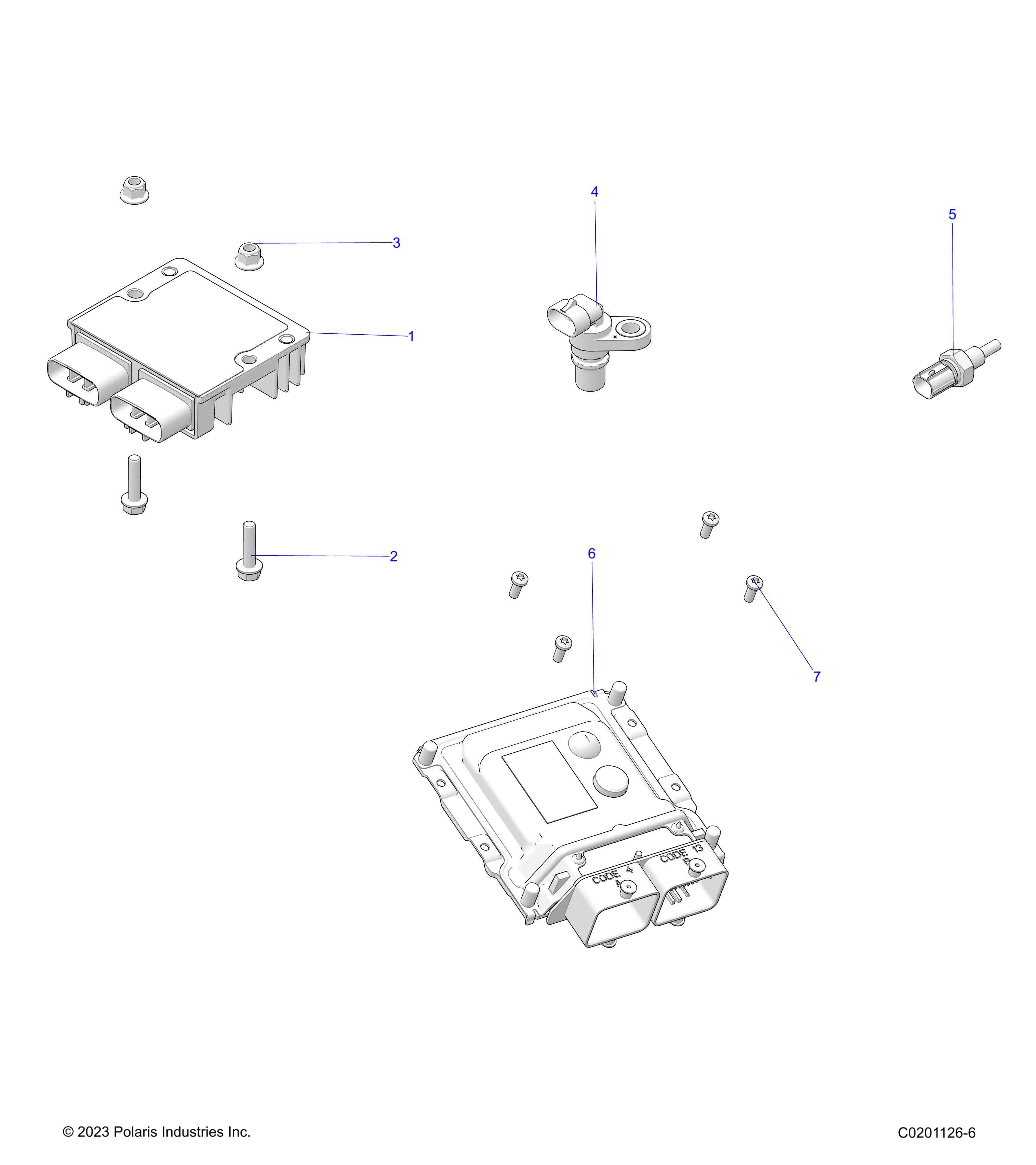 2026 RZR 200 MD β ELECTRICAL, COMPONENTS - Z26HCA18N4/N7 (C0201126-6) diagram
