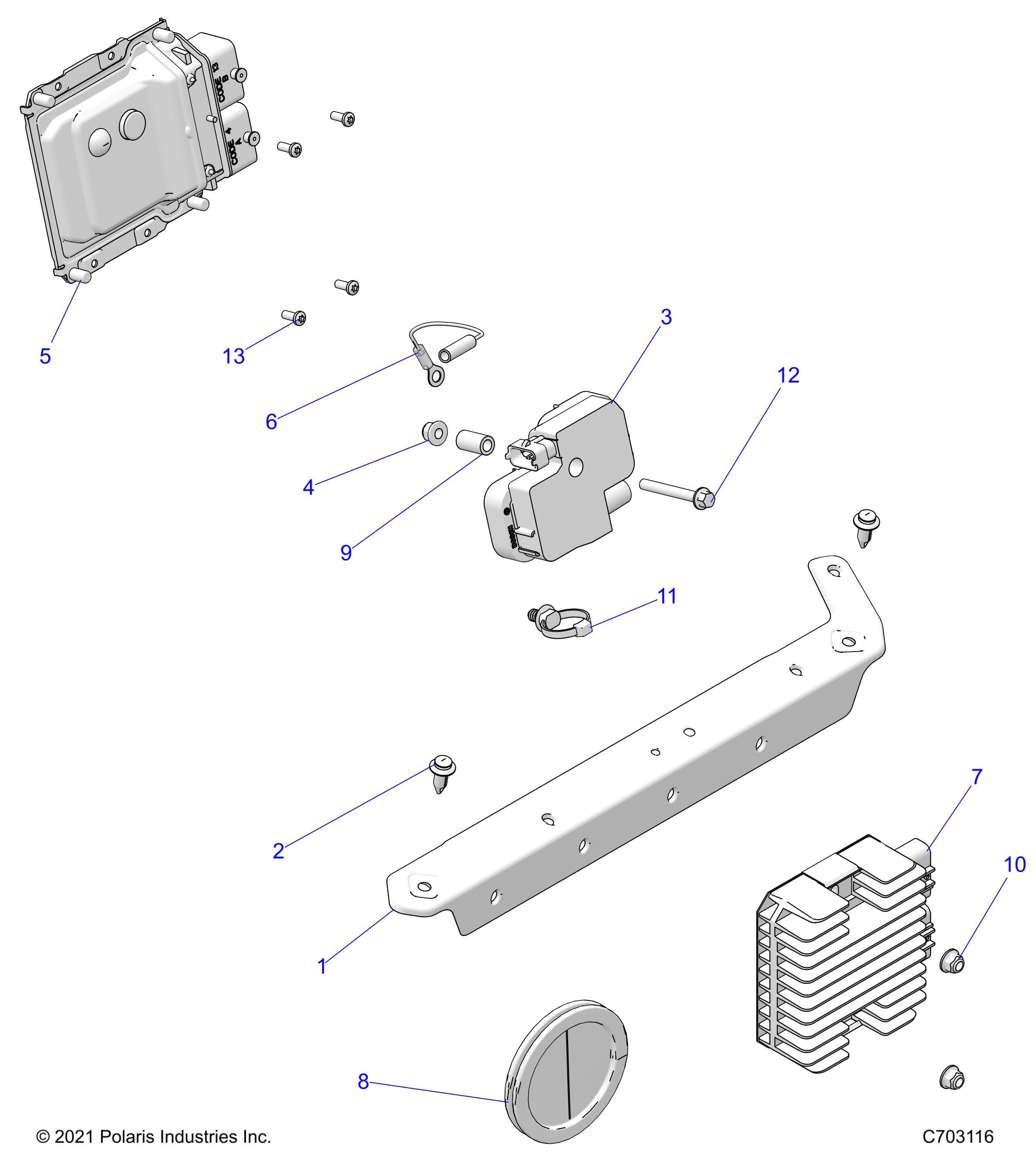 2026 RZR XP 1000 ULTIMATE β ELECTRICAL, ECU, REGULATOR, ETC. - Z26NET99A4/B4/A6/B6 (C703116) diagram