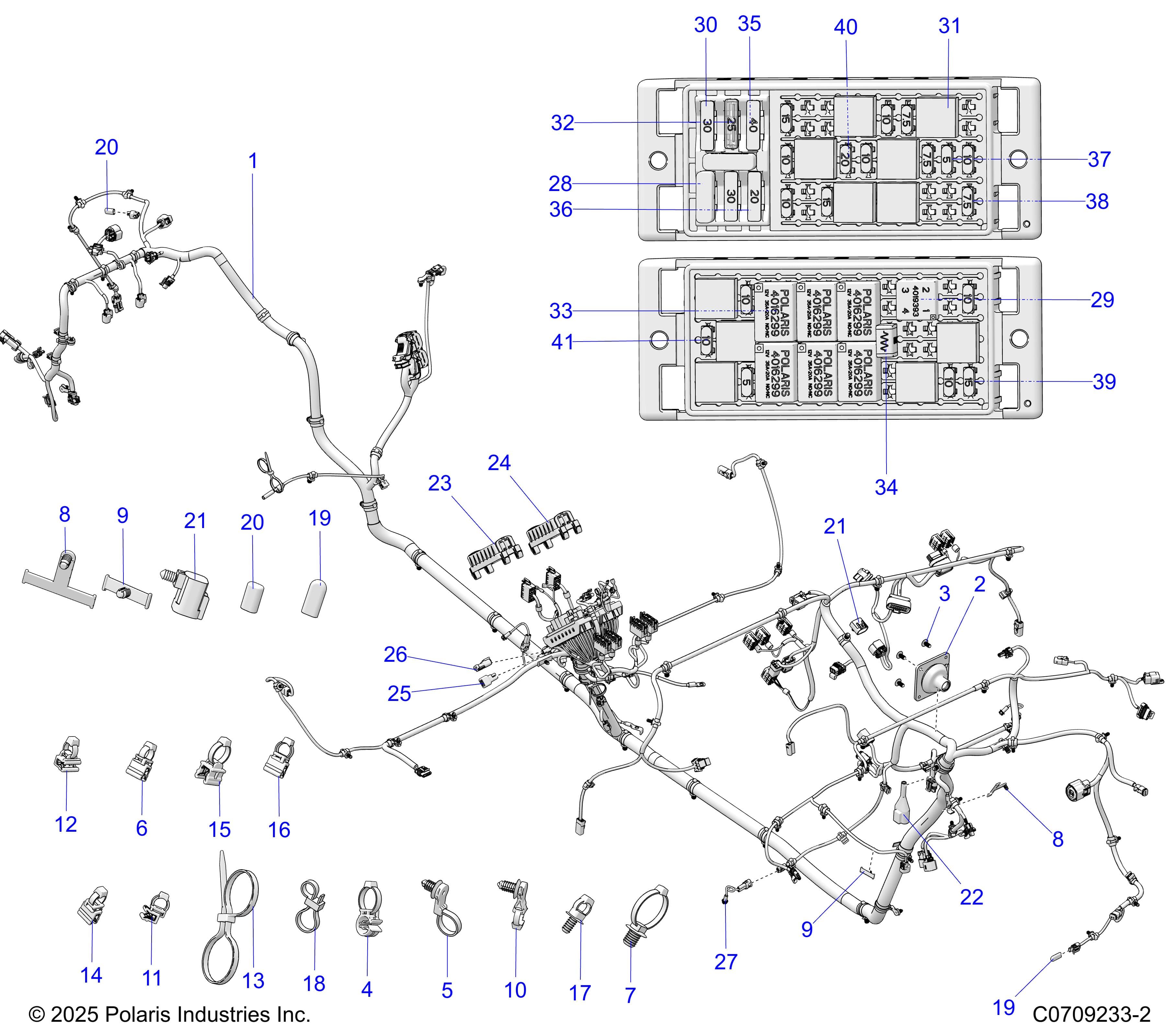 2026 POLARIS XPEDITION ADV 5 NORTHSTAR β ELECTRICAL, HARNESS-CHASSIS diagram
