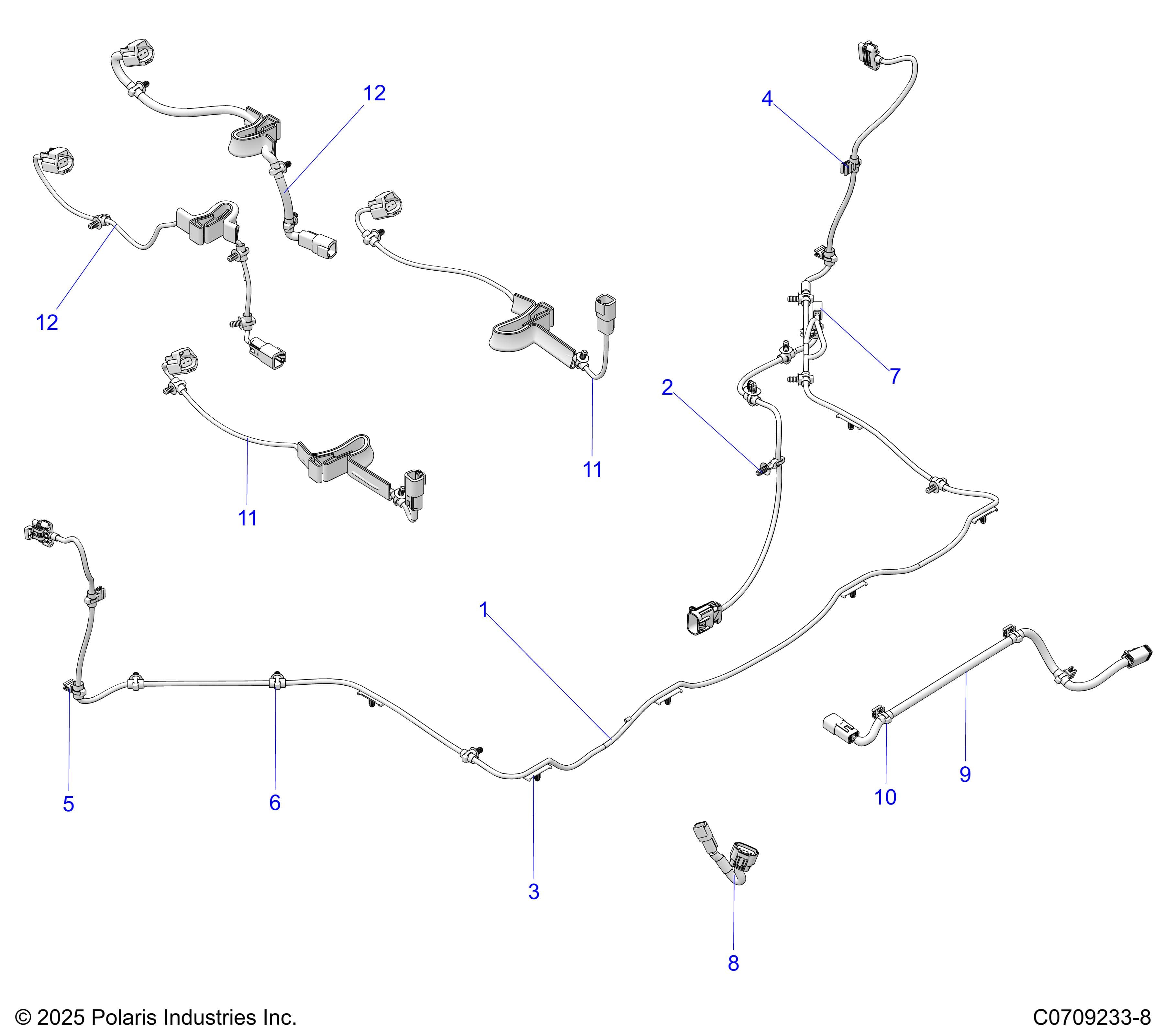 2026 POLARIS XPEDITION ADV 5 NORTHSTAR β ELECTRICAL, HARNESS, MISC diagram